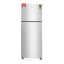 Load image into Gallery viewer, Haier 240L 2 Star Frost Free Double Door Top Mount Refrigerator (HEF-252EGS-P, Moon Silver)