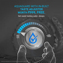 Load image into Gallery viewer, Sure From Aquaguard Delight NXT RO+UV+Taste Adjuster(MTDS) 6L storage Water Purifier,7 stages purification,suitable for borewell,tanker,municipal water(Black) from Eureka Forbes
